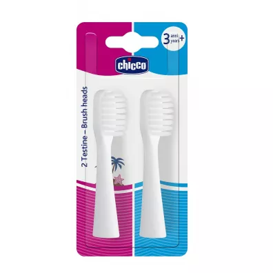 G��wki do szczoteczek elektrycznych Chicco 3L+ 2 szt.