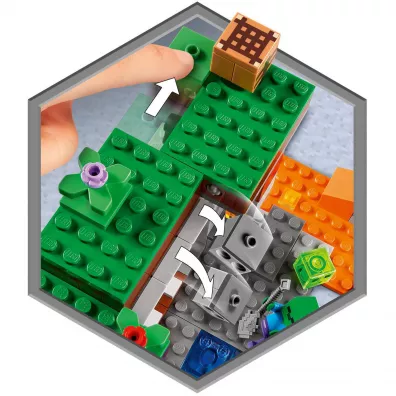 LEGO Minecraft „Opuszczona” kopalnia 21166
