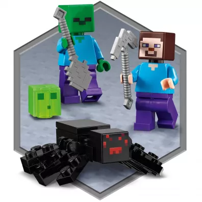 LEGO Minecraft „Opuszczona” kopalnia 21166