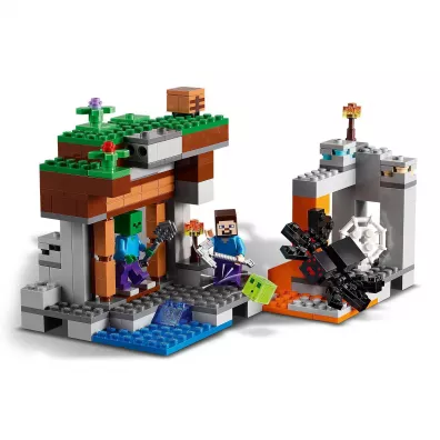 LEGO Minecraft „Opuszczona” kopalnia 21166
