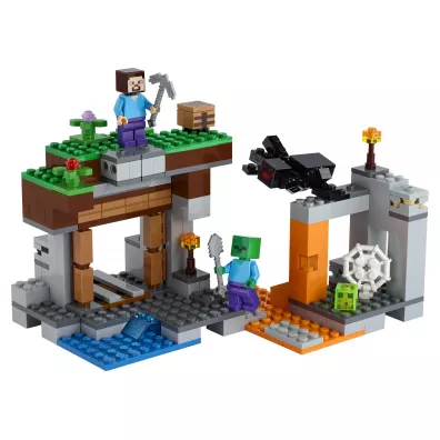 LEGO Minecraft „Opuszczona” kopalnia 21166