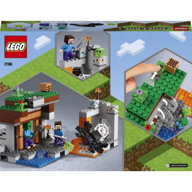 LEGO Minecraft „Opuszczona” kopalnia 21166