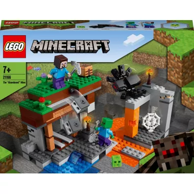 LEGO Minecraft „Opuszczona” kopalnia 21166