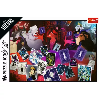 Puzzle 1000 el. Disney Villains. Dobra Passa Trefl