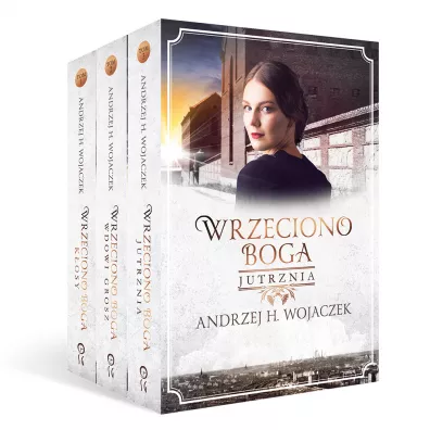 Pakiet Wrzeciono Boga. Tomy 1-3 - Andrzej H. Wojaczek