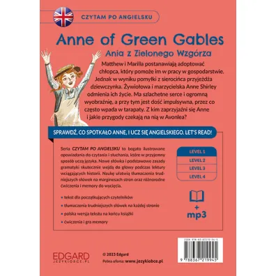 Ania z Zielonego Wzg�rza. Anne of Green Gables. Czytam po angielsku
