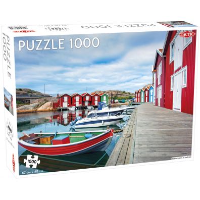 Puzzle 1000 el. Fishing Huts in Smge Tactic