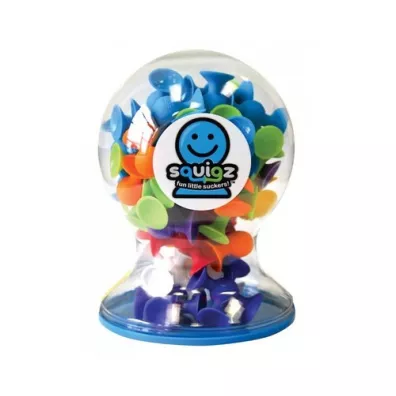 Przyssawki Squigz Deluxe silikonowe klocki 50el - Fat Brain Toys