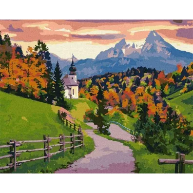 Ideyka Malowanie po numerach - Jesienna cisza 40x50cm