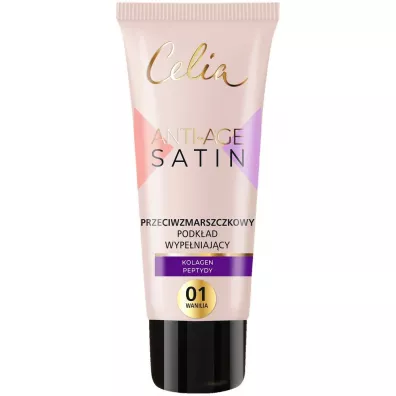 Celia Satin Anti-Age podkad przeciwzmarszczkowy do twarzy 01 30 ml