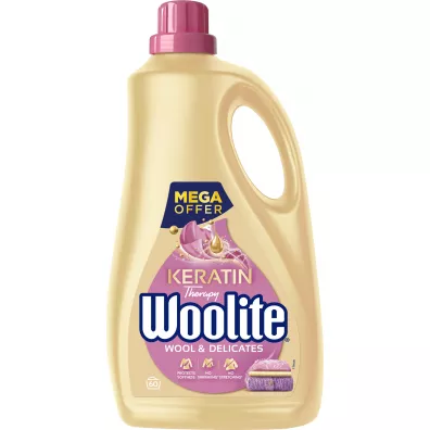 Woolite Delicate Wool pyn do prania ochrona delikatnych tkanin z keratyn 3.6 l