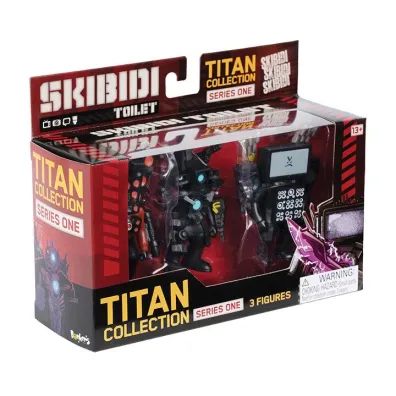 Skibidi Toilet - figurki kolekcjonerskie Titan