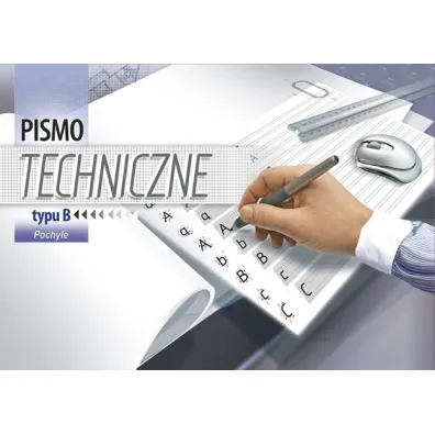 Kreska Blok pismo techniczne typu B pochy�e A4
