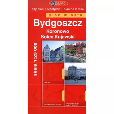 Bydgoszcz. Plan miasta 1:23 000 Koronowo, Solec Kujawski