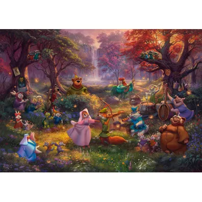 Puzzle 1000 el. PQ Thomas Kinkade Robin Hood Disney Schmidt