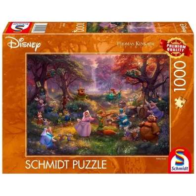 Puzzle 1000 el. PQ Thomas Kinkade Robin Hood Disney Schmidt