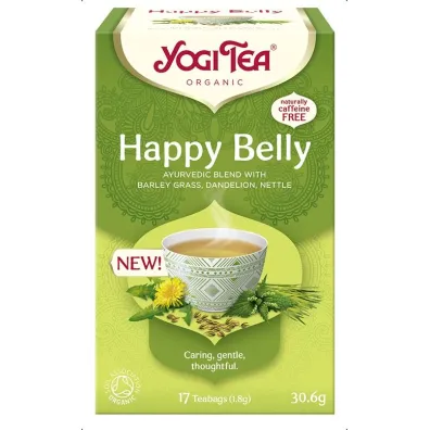 Yogi Tea Herbatka lekki brzuch (happy belly) 17 x 1,8 g Bio