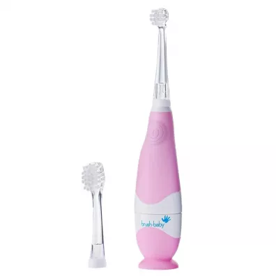 Brush-Baby Baby Sonic soniczna szczoteczka do z�b�w 0-3l R�owa
