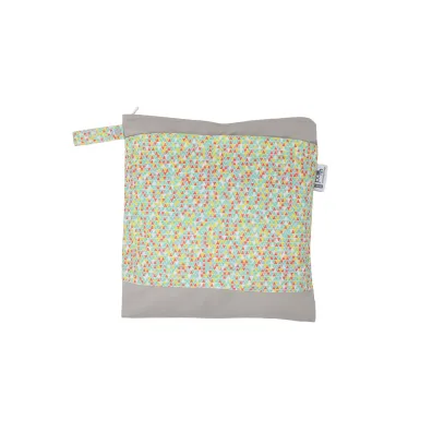 Close Torba na mokre pieluszki, Pastel Triangles, Small