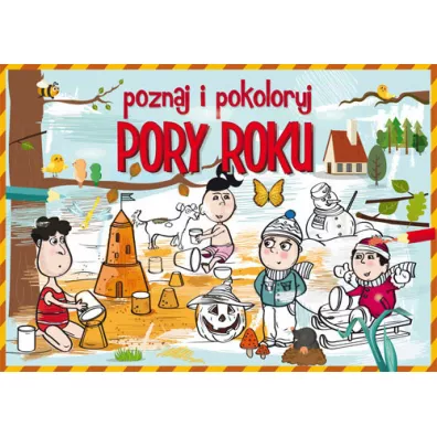 Poznaj i pokoloruj Pory roku - Krzysztof Tonder