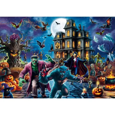Puzzle 1000 pq halloween 113678 Schmidt