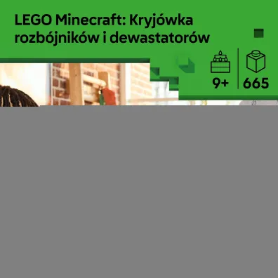 LEGO Minecraft Kryj�wka rozb�jnik�w i dewastator�w 21278