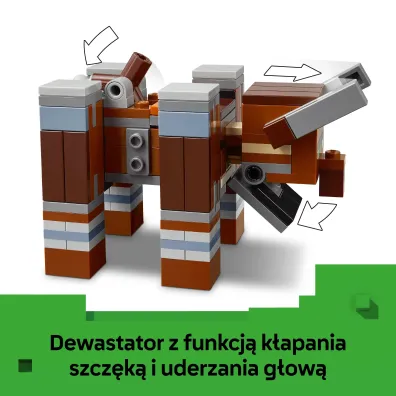 LEGO Minecraft Kryj�wka rozb�jnik�w i dewastator�w 21278
