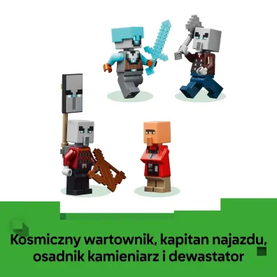 LEGO Minecraft Kryj�wka rozb�jnik�w i dewastator�w 21278