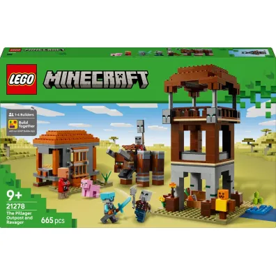 LEGO Minecraft Kryj�wka rozb�jnik�w i dewastator�w 21278