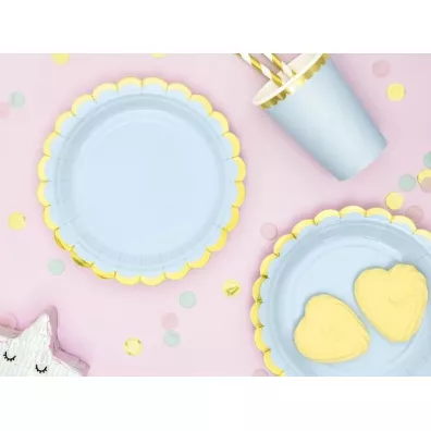 PartyDeco Talerzyki 18 cm