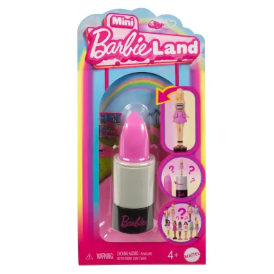 Barbie Mini BarbieLand. Laleczka niespodzianka w szmince mix Mattel