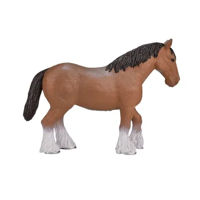 Figurka Ko� Szkocki Clydesdale Gniady
