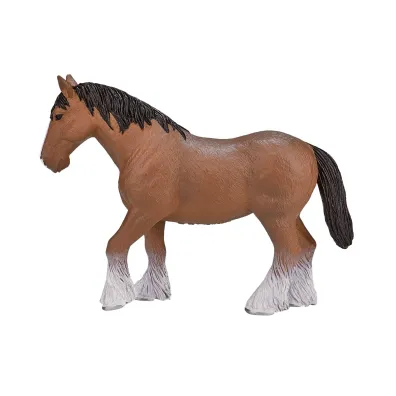 Figurka Ko� Szkocki Clydesdale Gniady
