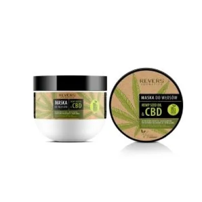 Revers Hemp Seed Oil & CBD Maska do w�os�w suchych i zniszczonych z olejem konopnym 250 ml