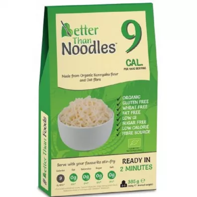 Better Than Foods Makaron konjac noodle bezglutenowy 385 g Bio