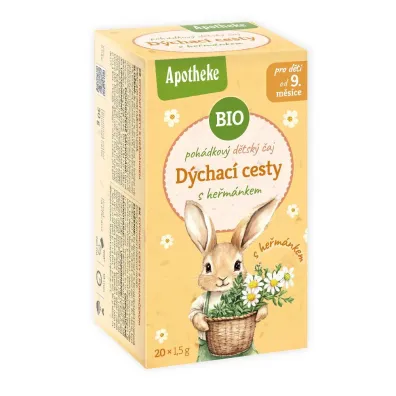 Apotheke Herbatka bajkowa dla dzieci - �laz dziki, dzika r�a, prawo�laz i rumianek 20 x 1.5 g Bio