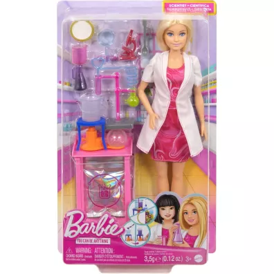 Barbie lalka kariera Naukowiec Mattel