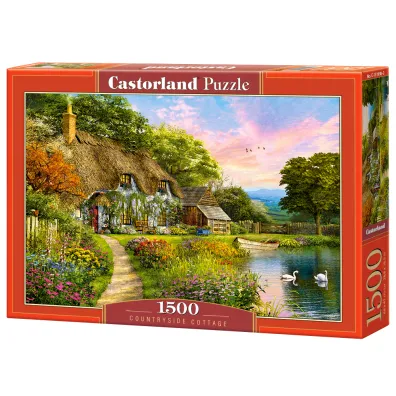 Puzzle 1500 el. Wiejski domek Castorland