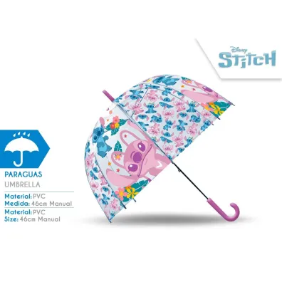 Parasolka przezroczysta Stitch 19cali ST00085