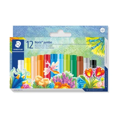 Pastele olejne Jumbo Noris Club 12 kolor�w Staedtler