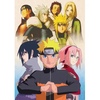 Puzzle 1000 el. Dru�yna Naruto Trefl