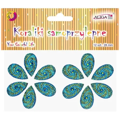 Aliga D�ety kryszta�ki samoprzylepne JET-3096 �ezki 2,8x1,6cm