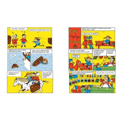 Pippi zawsze sobie poradzi i inne komiksy. Pippi. Tom 2