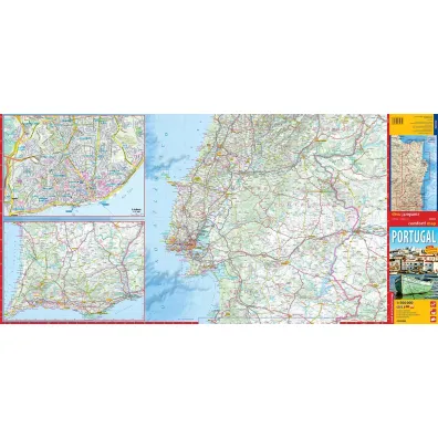 comfort!map Mapa samochodowo-turystyczna Portugalia 1:500 000