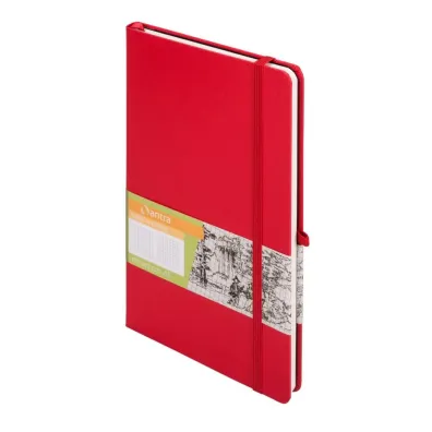 Antra Notes A5 Romantyzm czerwony kratka 160 kartek