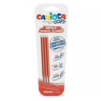 Carioca Wk�ad do d�ugopisu wymazyw Oops czerwony