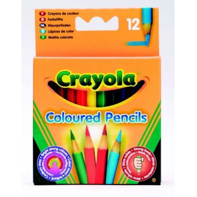 Crayola Kredki owkowe mini 12 kolorw