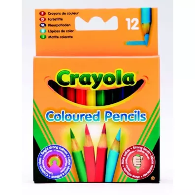 Crayola Kredki o��wkowe mini 12 kolor�w