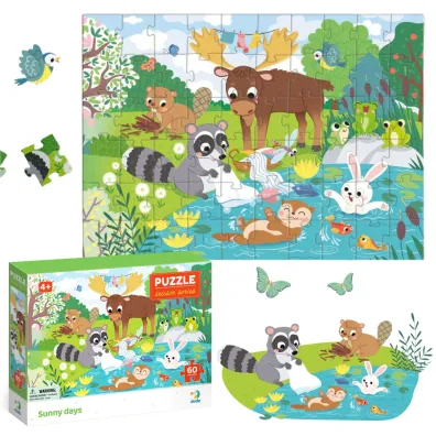 Puzzle 60 el. Pory roku. Letnie dni Dodo