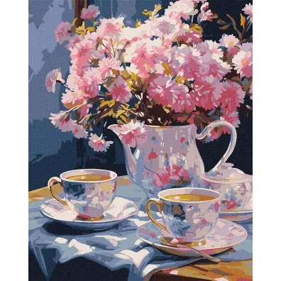 Ideyka Malowanie po numerach - Wykwintne przyj�cie 40x50cm